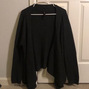Black Knit Cardigan